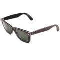 Ray-Ban 'RB 2140 1089' Black Freedom Print Wayfarer Sunglasses