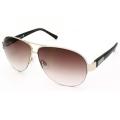 Kenneth Cole New York 'KC 6083 32F' Metal Aviator Sunglasses