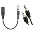 BasAcc Retractable 3.5mm Audio Cable and Adapter for iPhone