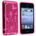 BasAcc Flower/ Butterfly TPU Case for Apple iPod Touch Generation 4