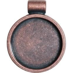 Lisa PavelkaAntique Copper Round Bezel