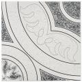 SomerTile 12.5x12.5-inch Sonaba Negro Ceramic Floor and Wall Tiles (Pack of 10)