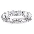 18k White Gold 6 1/10ct TDW Diamond Eternity Band (G-H, SI1-SI2)