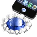 Blue Diamond Home Button Sticker for Apple iPhone/ iPad/ iPod Touch