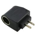 BasAcc Universal US Plug AC to DC Car Socket Adapter
