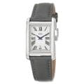 ESQ by Movado Women's Filmore Silver Dial Satin Over Leather Watch