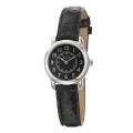 Coach Greenwich Women's Black Dial Leather Watch