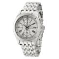 Seiko Men's Chronograph Stainless Steel Alarm Watch