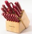 Kitchen Aid 16-piece Red Cutlery Set