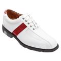 FootJoy Men's Icon Sport Saddle White/ Red Golf Shoes