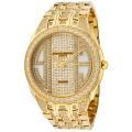 Christian Bernard Women's 'City Light' Goldtone Ion-Plated SS Watch