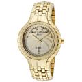 Christian Bernard Men's 'Golden' Goldtone Ion-Plated SS Watch