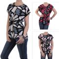 Journee Collection Women's Butterfly Sleeve Cinched Waist Top