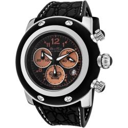 Glam Rock Women's 'Miami' Black Silicone Watch