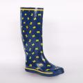 Michigan Wolverines Women's Scattered Logo Rain Boots
