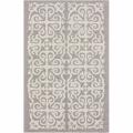 Handmade Luna Marrakesh Fez Grey Wool Rug (6' Round)