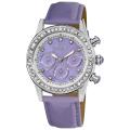 August Steiner Women's Multifunction Dazzling Strap Watch