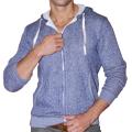 191 Unlimited Men's Blue Terry Cloth Hoodie