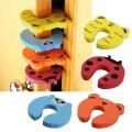 BasAcc 4-pieces Mixed Color Door Stop Finger Pinch Guard