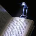 BasAcc Silver Ultra-bright Single Book-reading LED Light with Clip
