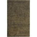 Hand crafted Green Noble Wool Rug (5' x 8')