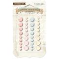 Follow Your Heart 'Be Happy' Self-adhesive Rhinestones (Set of 36)