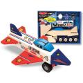 Melissa and Doug Decorate Your Own Wooden Jet Plane Kit