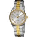 Tissot Men's 'PR 100' Silver Dial Two Tone Stainless Steel Watch