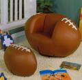 Youth Football Chair and Ottoman