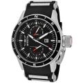 Invicta Men's 'Aviator' Black Polyurethane Watch