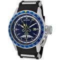 Invicta Men's 'Aviator' Black Polyurethane Watch