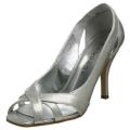 Rampage Women's 'Maycee' Grey Patent Women's Heels