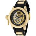 Invicta Women's 'Russian Diver' Black Polyurethane Watch