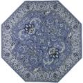 Hand-tufted Blue Thor B Wool Rug (10' Octagon)
