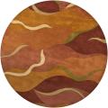 Hand-tufted Mandara Wool Rug (7'9 Round)