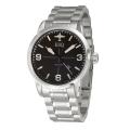 ESQ by Movado Men's Beacon Black Dial Stainless Steel Watch