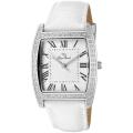 Lucien Piccard 'Bonaventura' White Leather Watch