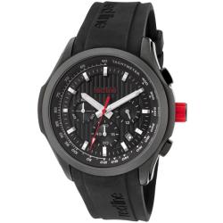 Red Line Men's 'Starter' Black Silicone Watch