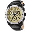 Swiss Legend Men's 'Traveler' Black Leather Watch