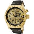 Swiss Legend Men's 'SL Pilot' Black Leather Watch