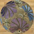 Hand-made New Zealand Blend Wool Rug (6' x 6')
