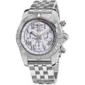 Breitling Men's 'Chronomat B01' White Dial Chronograph Watch