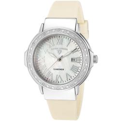 Swiss Legend Women's 'South Beach' Beige Silicone Watch