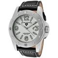 Swiss Legend Men's 'Conqueror' Black Leather Watch