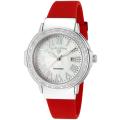 Swiss Legend Women's 'South Beach' Red Silicone Watch