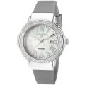 Swiss Legend Women's 'South Beach' Light Grey Silicone Watch