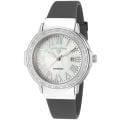 Swiss Legend Women's 'South Beach' Dark Grey Silicone Watch