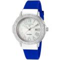 Swiss Legend Women's 'South Beach' Blue Silicone Watch