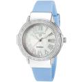 Swiss Legend Women's 'South Beach' Baby Blue Silicone Watch