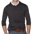 191 Unlimited Men's Brown Stripe Pullover Hoodie